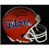 Image 1 : Tim Tebow Signed Florida Gators Mini-Helmet: Inscribed "Heisman 07" (Tebow COA)