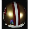 Image 2 : Jerry Rice Signed 49ers Mini-Helmet: Inscribed "SB XXIII MVP", "HOF 2010" (Rice Hologram)