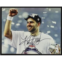 Kurt Warner Signed Rams11x14 Photo (GA COA)