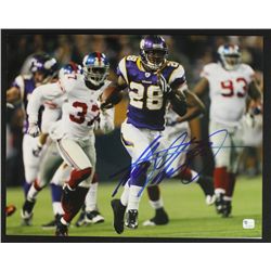 Adrian Peterson Signed Vikings 11x14 Photo (GA COA)