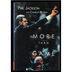 Phil Jackson Signed Book: "More Than A Game" (JSA COA)