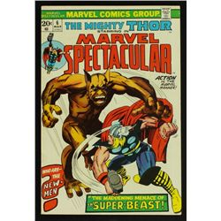 The Mighty Thor starring in Marvel Spectacular #6 1973 Comic Book