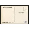 Image 2 : Ted Williams Signed Red Sox HOF Postcard (AR)