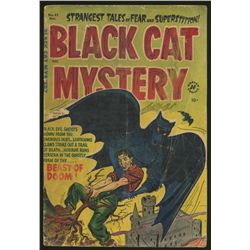 Black Cat Mystery #41 December 1952 Vintage Comic Book