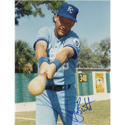 George Brett Signed Royals 8x10 Photo (PA LOA)