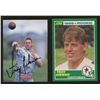 Image 1 : Lot of (2) Troy Aikman Football Cards with 1992 Pro Line Autograph & 1989 Score RC