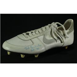Ted Hendricks Signed Vintage Nike Football Cleat Inscribed "HOF '90" (JSA COA)