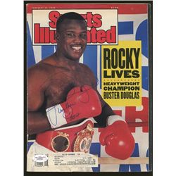 Buster Douglas Signed Sports Illustrated Magazine: Inscribed "Love, Peace, 2002" (JSA COA)