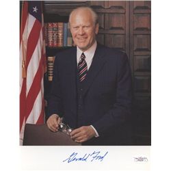 Gerald Ford Signed 8x10 Photo (JSA COA)