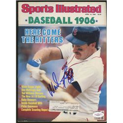 Wade Boggs Signed Red Sox Sports Illustrated Magazine (JSA COA)