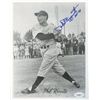 Image 1 : Phil Rizzuto Signed Yankees 8x10 Photo: Inscribed "HOF 94" (JSA COA)