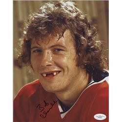 Bobby Clarke Signed Flyers 8x10 Photo (JSA COA)