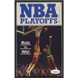 Wilt Chamberlain Signed Lakers Vintage Program Cover (JSA COA)
