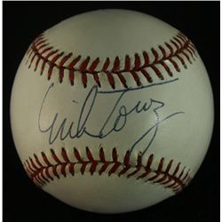 Mike Torrez Signed OAL Baseball (AR COA)