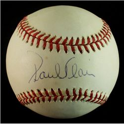 Paul Blair Signed OAL Baseball (AR COA)