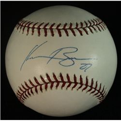 Kevin Brown Signed OML Baseball (AR COA)