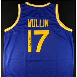 Chris Mullin Signed Warriors Jersey (JSA COA)
