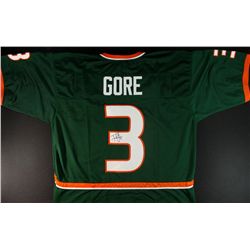Frank Gore Signed University of Miami Jersey (JSA COA)