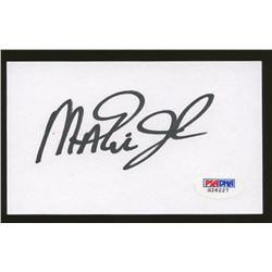 Magic Johnson Signed 3x5 Index Card (PSA)
