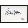 Image 1 : Kareem Abdul-Jabbar Signed 3x5 Index Card (PSA COA)