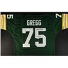 Image 1 : Forrest Gregg Signed Packers Jersey: Inscribed "HOF 77" (JSA COA)