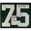 Image 2 : Forrest Gregg Signed Packers Jersey: Inscribed "HOF 77" (JSA COA)