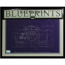 Collection of (4) Batman Batmobile Limited Edition 11x14 Blueprints by Zenart
