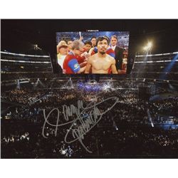 Manny Pacquiao Signed 8x10 Photo: Inscribed "Pacman" (Pacquiao COA)