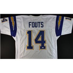 Dan Fouts Signed Chargers Jersey: Inscribed "HOF 93" (JSA COA)
