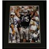 Image 1 : Howie Long Signed Raiders 20x24 Custom Matted Display (JSA COA)