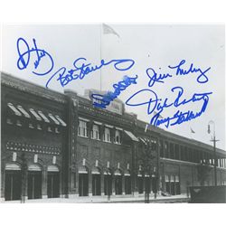 Red Sox Pitching Legends Signed 8x10 Photo: Lee, Stanley, Boyd, Lonborg, Radatz, Stallard (PA LOA)