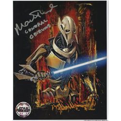 Matthew Wood Signed Star Wars 8x10 Photo: Inscribed "General Grievous" (PA LOA)