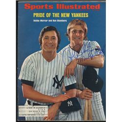 Ron Blomberg Signed Yankees Sports Illustrated Magazine: Inscribed "Miss you Bobby" (PA LOA)