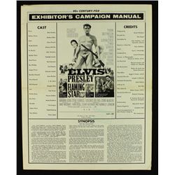 Elvis Presley Vintage 1960 "Flaming Star" Exhibitor's Campaign Manual