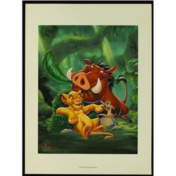 Walt Disney "The Lion King" 1995 Special Edition Lithograph