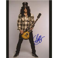 Slash Signed 8x10 Photo (PAAS COA)
