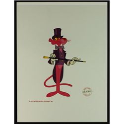 Pink Panther Limited Edition Animation Serigraph Cel: "Showtime Panther"