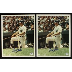 Lot of (2) Graig Nettles Signed Yankees 8x10 Photos (GA COA)