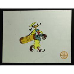 Goofy Walt Disney Limited Edition Animation Serigraph Cel: "How To Play Golf"