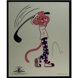 1999 Pink Panther Limited Edition Golf Animation Serigraph Cel