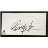 Image 1 : Ringo Starr Signed Index Card (GA COA)