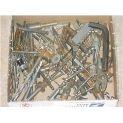 MISC DRILL BITS, CHUCK KEYS AND ALLEN WRENCHES