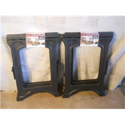~~CHOICE~~ 2 PAIR OF NEW SAW HORSES