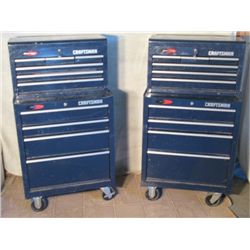CHOICE OUT- 2 MATCHING BLUE 10 DRAWER CRAFTSMAN