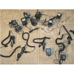 BOX LOT OF ADAPTER, AND  CHARGERS,