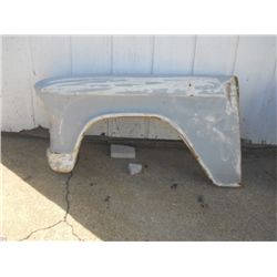 58 CHEVY PICKUP FRONT DRIVER FENDER