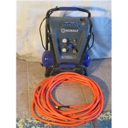KOBALT 2 GAL. 135MAX PSI OIL FREE AIR COMPRESSOR