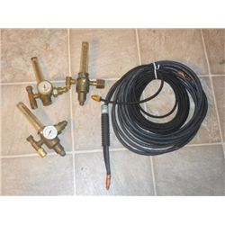 3 GAUGES TIG WELDER TORCH