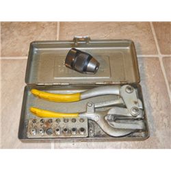 3/8" BORE KEYLESS CHUCK & WHOLE PUNCH KIT