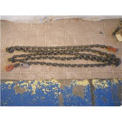 20FT GRADE 80, SIZE 3/8", W.L.L. 7100 @ 90 CHAIN